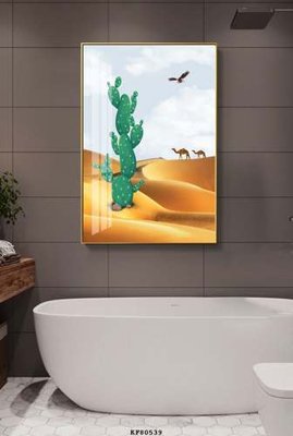 File in trần File tranh hiện đại pha lê gương KF80539 (bản gốc) 5D