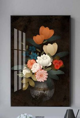 File ảnh File tranh hiện đại pha lê gương KF80540 (gốc) in standee