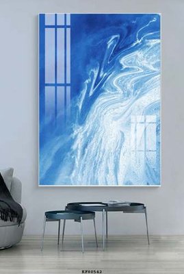 File ảnh File tranh hiện đại pha lê gương KF80542 (gốc) in poster