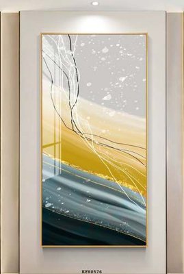 File tranh quảng cáo File tranh hiện đại pha lê gương KF80576 (file gốc) chuyên nghiệp