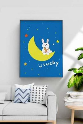 File gốc File tranh hiện đại pha lê gương KF80579 (in lụa) tranh mã đáo