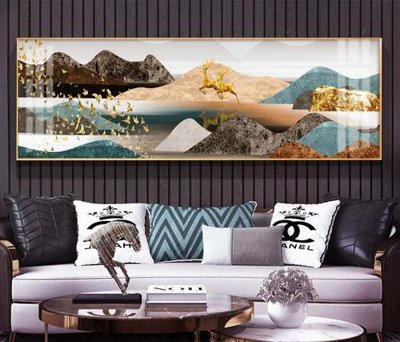 File tranh File tranh hiện đại pha lê gương KF80592 (bản gốc) treo phòng ăn