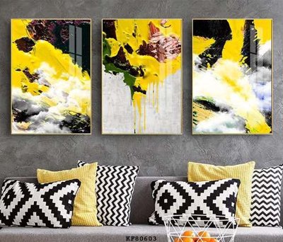 File gốc File tranh hiện đại pha lê gương KF80603 (chuẩn màu) cho in offset