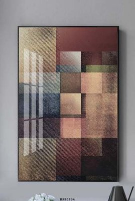 File gốc File tranh hiện đại pha lê gương KF80604 (trang trí) phòng ngủ