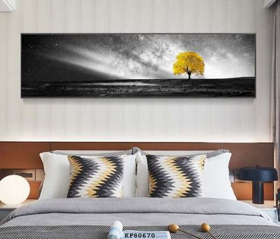 File in trần File tranh hiện đại pha lê gương KF80670 (file gốc) xuyên sáng