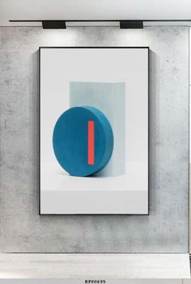 Ảnh gốc file in lụa File tranh hiện đại pha lê gương KF80695 chi tiết