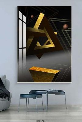 File tranh File tranh hiện đại pha lê gương KF80704 (ảnh gốc) không bị mờ