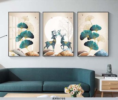 File gốc File tranh hiện đại pha lê gương KF80705 (PSD/TIFF) độ phân giải cao