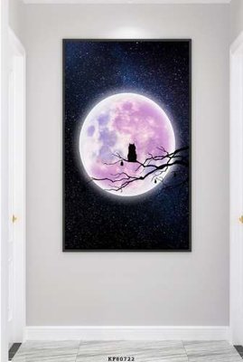 File gốc File tranh hiện đại pha lê gương KF80722 (dành cho quảng cáo)