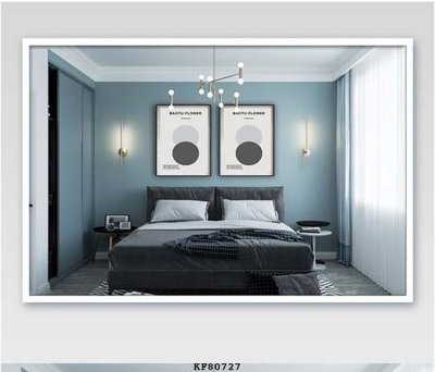 Chi tiết file ảnh File tranh hiện đại pha lê gương KF80727 sắc nét