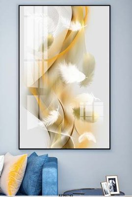 File gốc File tranh hiện đại pha lê gương KF80745 (PNG) không nền chất lượng