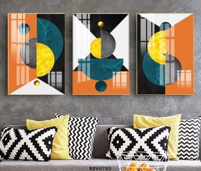 File ảnh File tranh hiện đại pha lê gương KF80782 (gốc) in Hiflex