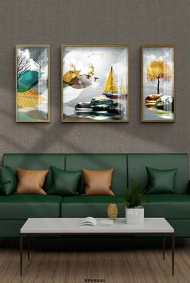 File tranh File tranh hiện đại pha lê gương KF80880 (gốc) chủ đề trẻ em