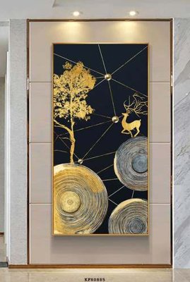 Download file File tranh hiện đại pha lê gương KF80885 (chuẩn in) chất lượng cao