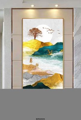 Tải file tranh File tranh hiện đại pha lê gương KF80905 (gốc) tại Filetranh.com