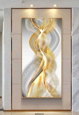 File gốc File tranh hiện đại pha lê gương KF80915 (bản quyền) cho in ấn