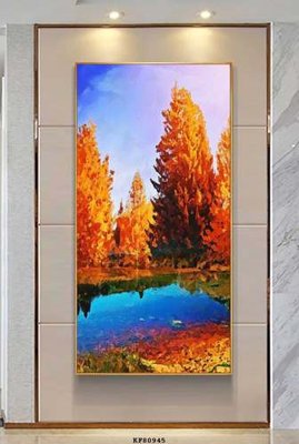 File gốc File tranh hiện đại pha lê gương KF80945 (PSD/TIFF) độ phân giải cao