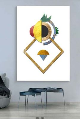 Tải file gốc File tranh hiện đại pha lê gương KF80983 dùng cho in ấn