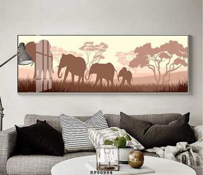 Tải file File tranh hiện đại pha lê gương KF80994 (gốc) chủ đề phong thủy