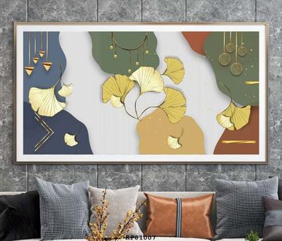 Download file gốc File tranh hiện đại pha lê gương KF81007 (in lụa) hoa lá