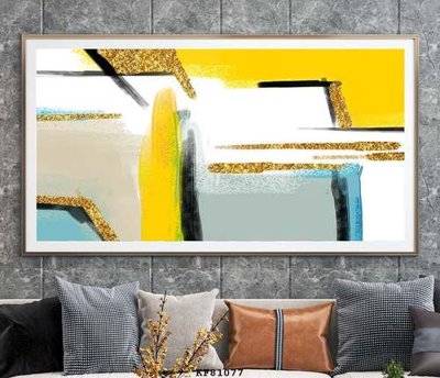 File gốc in tráng gương File tranh hiện đại pha lê gương KF81077 chi tiết