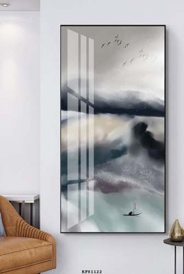 File ảnh gốc File tranh hiện đại pha lê gương KF81122 (chuyên in mica)