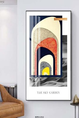 File in ấn File tranh hiện đại pha lê gương KF81152 (bản gốc) từ file gốc