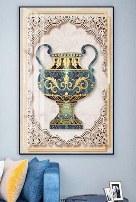 File tranh File tranh hiện đại pha lê gương KF81170 (ảnh gốc) in trần xuyên sáng