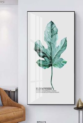 File ảnh File tranh hiện đại pha lê gương KF81174 (gốc) in PP, decal