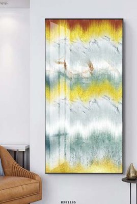 File in trần File tranh hiện đại pha lê gương KF81185 (bản gốc) mây trời