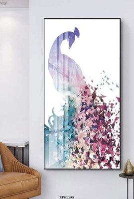 File tranh File tranh hiện đại pha lê gương KF81195 (gốc) chủ đề tĩnh vật