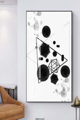 File tranh gốc PSD File tranh hiện đại pha lê gương KF81239 còn nguyên layer