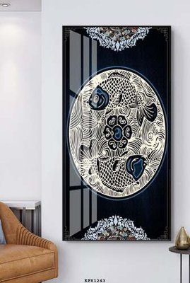 File PSD File tranh hiện đại pha lê gương KF81243 (nguyên gốc) chất lượng cao