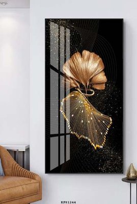 File in ấn File tranh hiện đại pha lê gương KF81244 (bản gốc) chất lượng cao