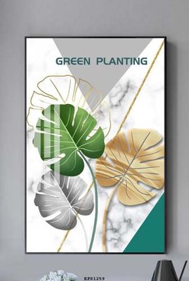 File gốc File tranh hiện đại pha lê gương KF81259 (AI/EPS) cho in ấn