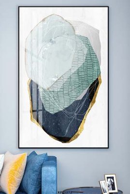 File gốc File tranh hiện đại pha lê gương KF81272 (PNG) không nền chất lượng