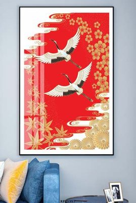 Tệp tin gốc File tranh hiện đại pha lê gương KF81357 (dùng cho in) File tranh hiện đại pha lê gương KF81357