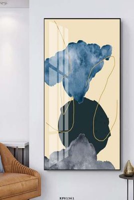 File PSD File tranh hiện đại pha lê gương KF81361 (gốc) nhiều lớp (multi-layer)