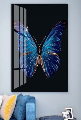 File gốc File tranh hiện đại pha lê gương KF81439 cho in ấn và thiết kế