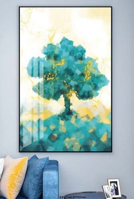 Tải file File tranh hiện đại pha lê gương KF81461 (gốc) chủ đề tâm linh