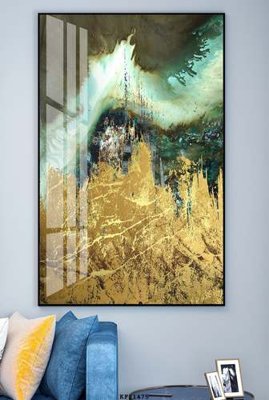 File tranh File tranh hiện đại pha lê gương KF81475 (gốc) phong cách tối giản