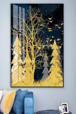 Tải file File tranh hiện đại pha lê gương KF81501 (PSD) cho in tranh kính