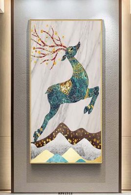 Tải file File tranh hiện đại pha lê gương KF81512 (gốc) in ấn chất lượng