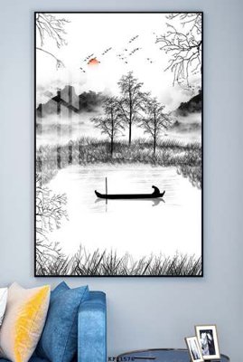 Ảnh gốc File tranh hiện đại pha lê gương KF81576 (độ nét cao) in mica