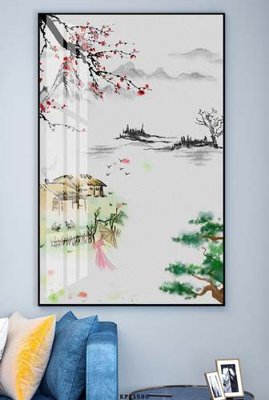 Chi tiết file tranh tráng gương File tranh hiện đại pha lê gương KF81580 (ảnh gốc)