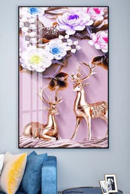 Tải file tranh File tranh hiện đại pha lê gương KF81647 (gốc) tại Filetranh.com