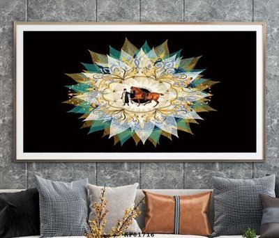 Mua file tranh gốc File tranh hiện đại pha lê gương KF81716 tại Filetranh.com