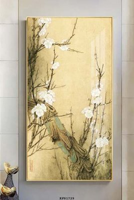 File ảnh File tranh hiện đại pha lê gương KF81729 (gốc) in decal dán tường