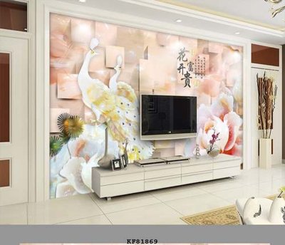 File gốc File tranh hiện đại pha lê gương KF81869 (trang trí) phòng làm việc