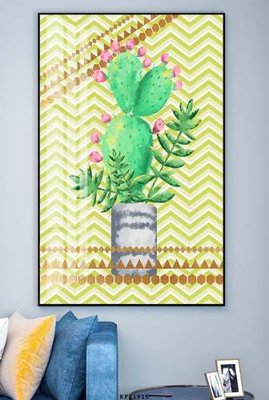 Download file gốc File tranh hiện đại pha lê gương KF81915 (in mica) trong suốt